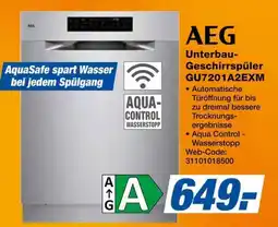 Expert AEG Unterbau-Geschirrspüler GU7201A2EXM Angebot