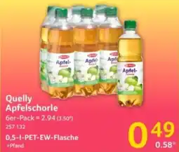 Selgros Quelly Apfelschorle Angebot