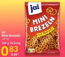 Selgros ja! Mini Brezeln Angebot