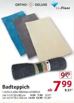 Selgros ORTHO DELUXE SkyFloor Badteppich Angebot