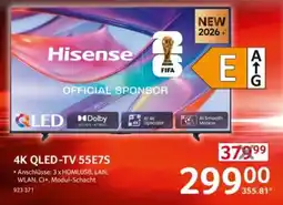 Selgros Hisense 4K QLED-TV 55E7S Angebot