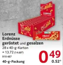 Selgros Lorenz Erdnüsse Angebot