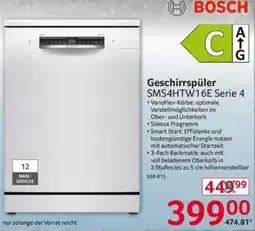 Selgros BOSCH Geschirrspüler SMS4HTW16E Serie 4 Angebot