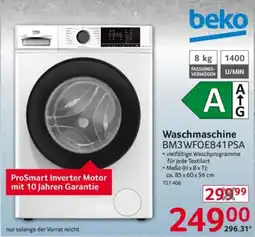 Selgros Waschmaschine Beko BM3WFOE841PSA Angebot