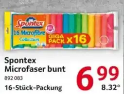 Selgros Spontex Microfaser bunt Angebot