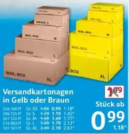 Selgros Versandkartonagen Angebot