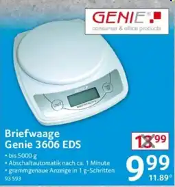 Selgros Briefwaage Genie 3606 EDS Angebot