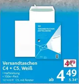Selgros Versandtaschen C4 + C5, Weiß Angebot