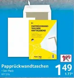 Selgros Papprückwandtaschen Pack n. Post Angebot