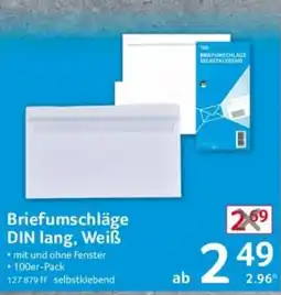 Selgros Briefumschläge DIN lang, Weiß Angebot