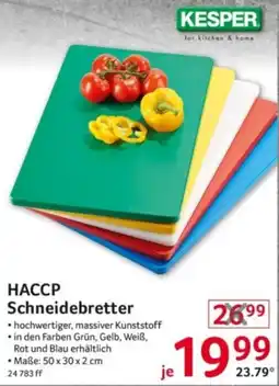Selgros KESPER Schneidebretter Angebot