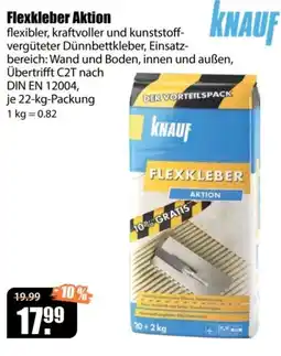 V Baumarkt Knauf Flexkleber Aktion Angebot