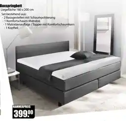 V Baumarkt Boxspringbett Angebot