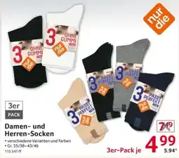 Selgros nur die Damen- und Herren-Socken Angebot