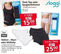 Selgros sloggi Tank Top oder Spaghettihemd Angebot