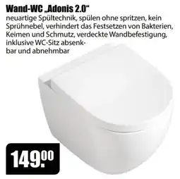 V Baumarkt Wand-WC „Adonis 2.0“ Angebot