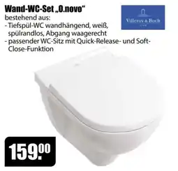 V Baumarkt Wand-WC-Set „O.novo“ Villeroy & Boch Angebot