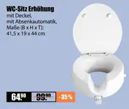 V Baumarkt WC-Sitz Erhöhung Angebot