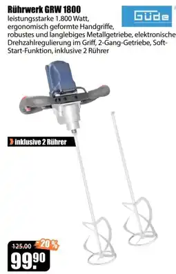 V Baumarkt Rührwerk GRW 1800 Angebot