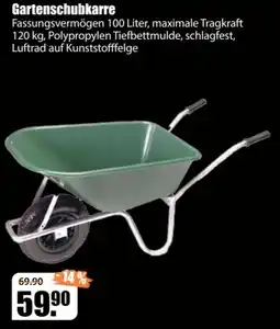 V Baumarkt Gartenschubkarre Angebot