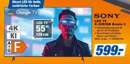 Expert SONY LED TV K-55S39B Bravia 3 Angebot