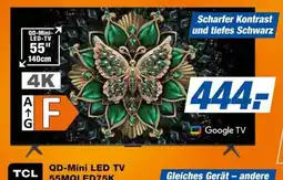 Expert TCL QD-Mini LED TV 55MOLED75K Angebot