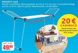 V Baumarkt Vileda Infinity Flex Wäscheständer Angebot
