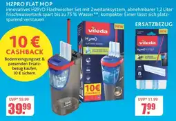 V Baumarkt Vileda H2PRO FLAT MOP Angebot