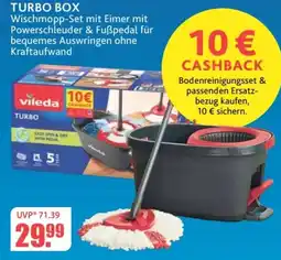 V Baumarkt Vileda Turbo Box Wischmopp-Set Angebot