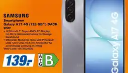 Expert SAMSUNG Smartphone Galaxy A17 4G (128 GB) DACH gray Angebot
