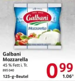 Selgros Galbani Mozzarella Angebot