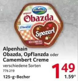 Selgros Alpenhain Obazda Angebot