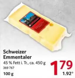 Selgros Schweizer Emmentaler Angebot