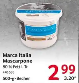 Selgros Marca Italia Mascarpone Angebot