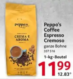 Selgros Peppo's Coffee Espresso Cremoso Angebot