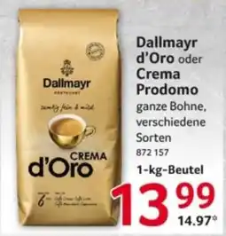 Selgros Dallmayr d'Oro Angebot