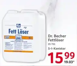 Selgros Dr. Becher Fettlöser Angebot