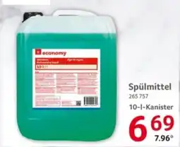 Selgros economy Spülmittel Angebot