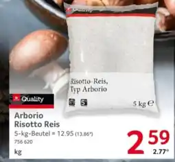 Selgros Quality Arborio Risotto Reis Angebot