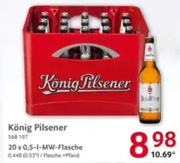 Selgros König Pilsener Angebot