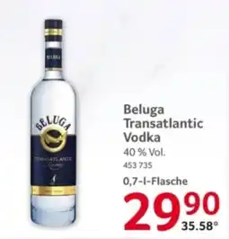Selgros Beluga Transatlantic Vodka Angebot
