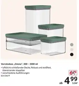 Selgros Vorratsdose „Omnia“ Angebot