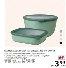 Selgros Frischhaltedosen „Cirula“ Angebot