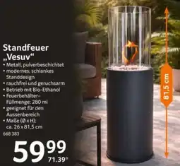 Selgros Standfeuer "Vesuv" Angebot