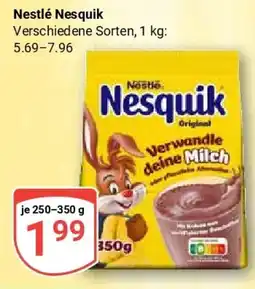 Globus Nestlé Nesquik Angebot