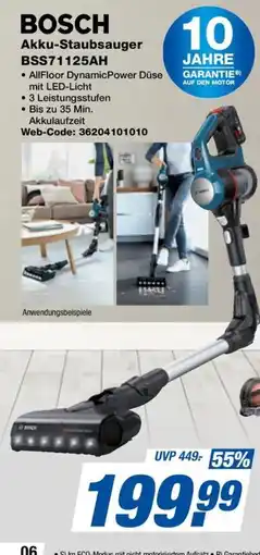 HEM Expert BOSCH Akku-Staubsauger Angebot