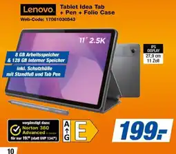 HEM Expert Lenovo Tablet Idea Tab Angebot