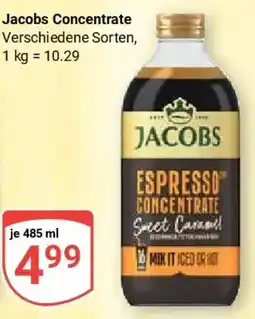 Globus Jacobs Concentrate Angebot