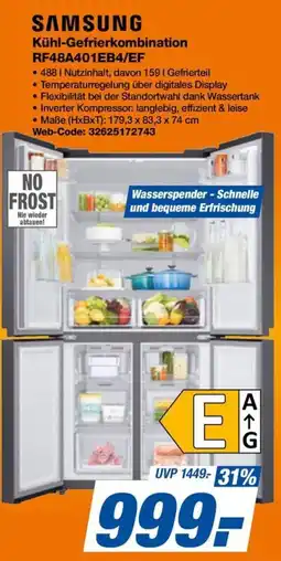 HEM Expert SAMSUNG Kühl-Gefrierkombination RF48A401EB4/EF Angebot