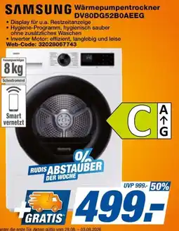 HEM Expert SAMSUNG Wärmepumpentrockner Angebot